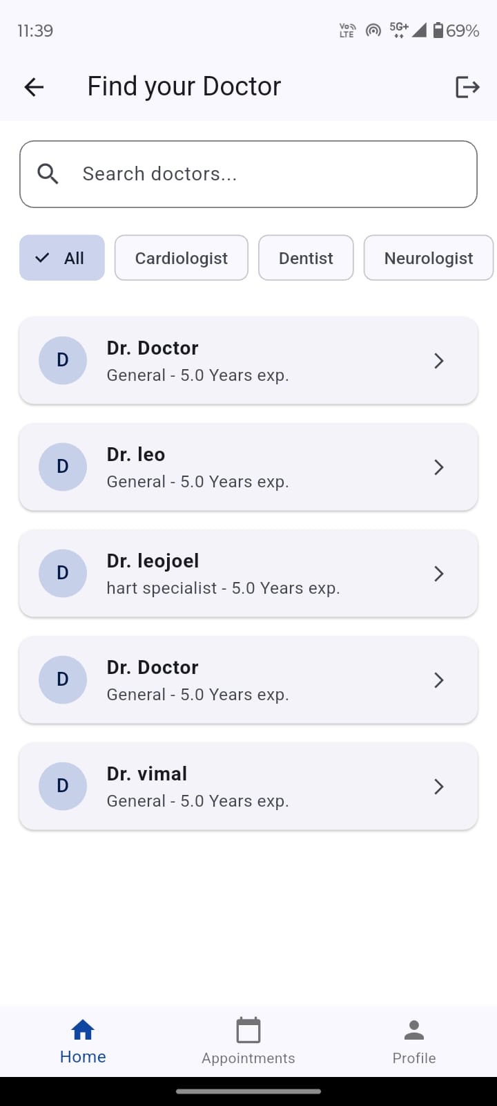 Billing app
